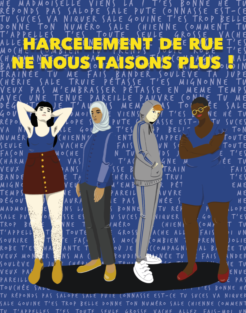 Première de couverture du livre Harcèlement de rue ne nous taisons plus !