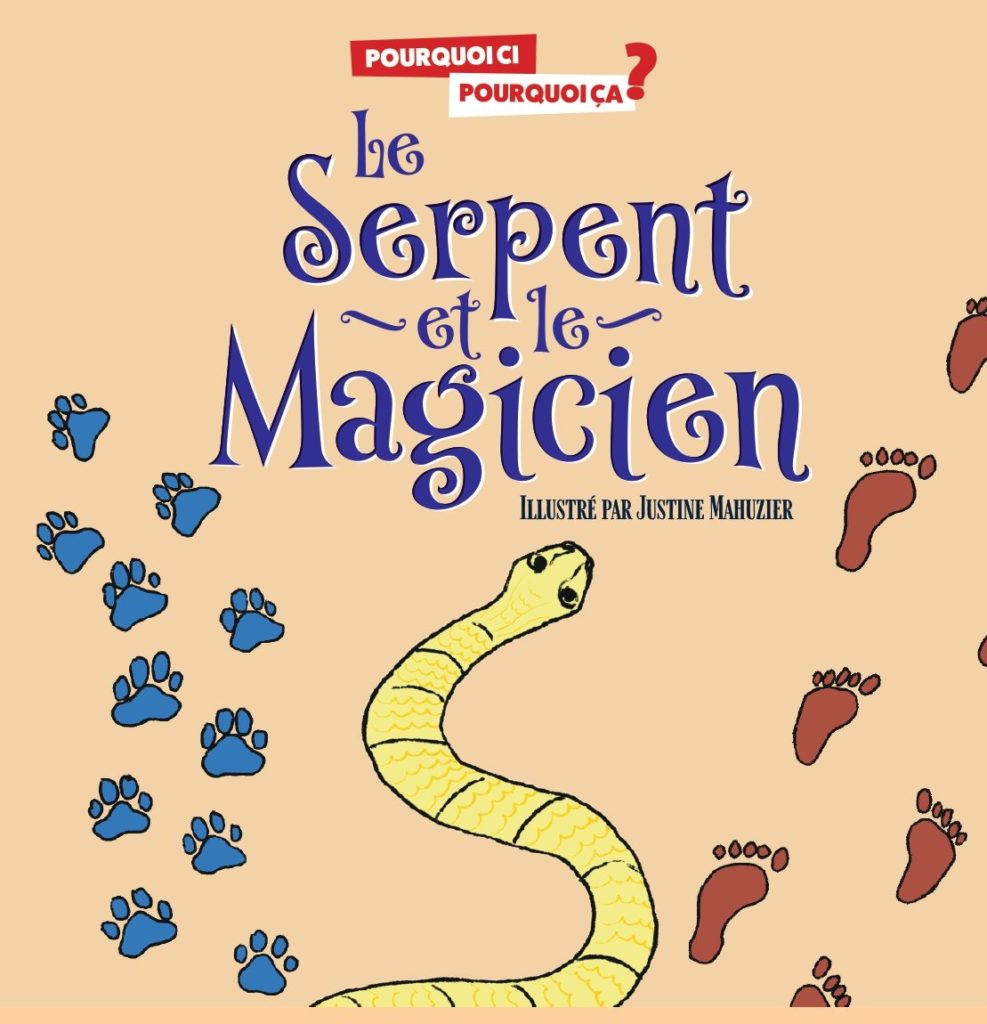 Première de couverture du livre Le serpent et le magicien.