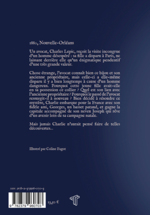 Quatrième de couverture du livre Charles Lepic, une affaire de bijoux.