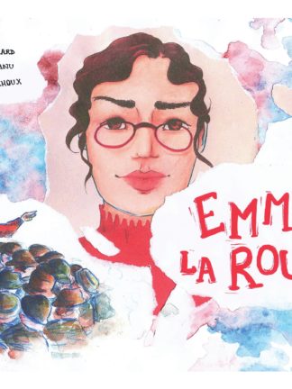Première de couverture du livre Emma la Rouge.