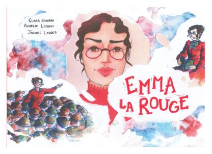 Première de couverture du livre Emma la Rouge.