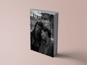 Mockup de la première de couverture du livre Fragments.
