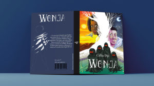 Mockup de la couverture du livre Wonja.